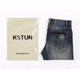 KSTUN Jeans Men New Arrivals Autumn Winter Direct Straight Retro Blue Stretch Vintage Casaul Streetwear Moto Biker Jeans Size 40