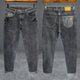 KSTUN Mens Jeans Brand Denim Pants Stretch Slim Fit Gray Blue Black Jeans for Men Streetwear Casual Men's Trousers Male Jeans
